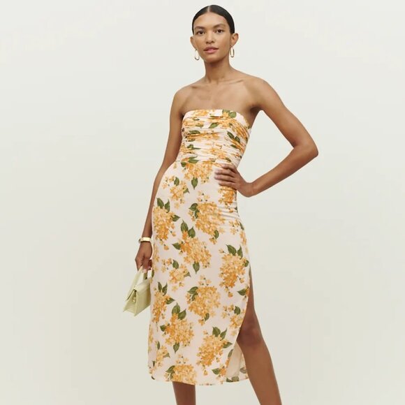 Reformation Lore Dress Fara - Size 2 - Picture 1 of 1